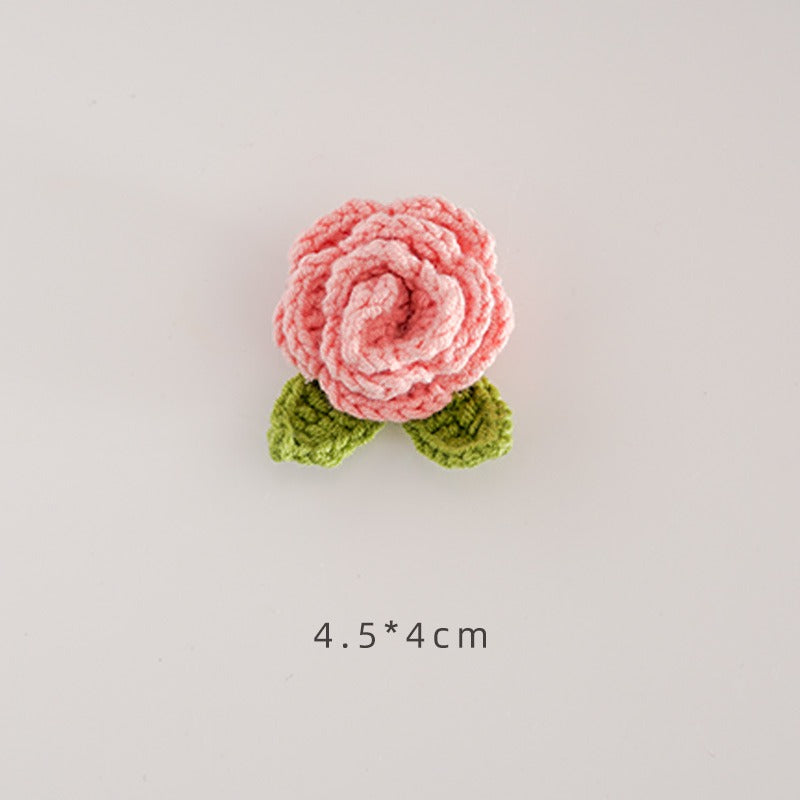 Handcrafted Crochet Flower Brooch