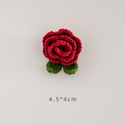 Handcrafted Crochet Flower Brooch