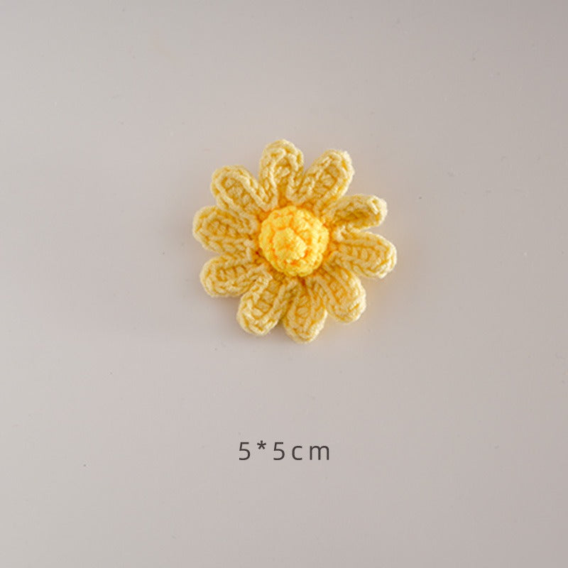 Handcrafted Crochet Flower Brooch