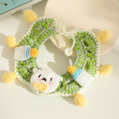 Handmade Crocheted Pet Collars