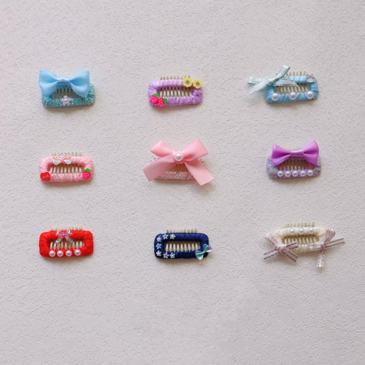 Pet Hair Clip Ribbon Bow DIY Kit