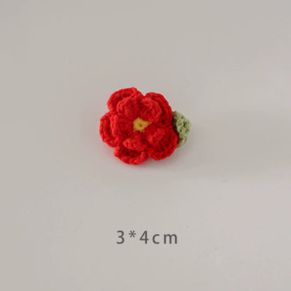 Handcrafted Crochet Flower Brooch