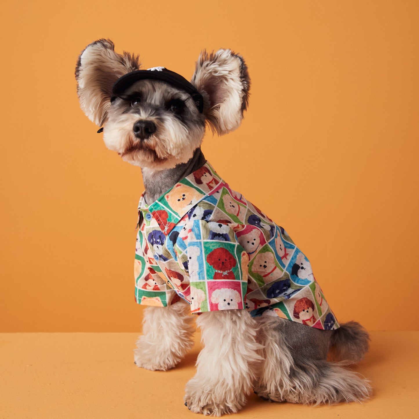 Hawaiian Dog Polo Shirt With Cute Dog Pattern