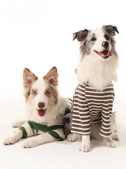 Classic Striped Canine Tee